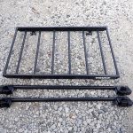 ルーフラック THULE 515-0109 ベースキャリア 1054 スーリー バスケット 100kg 鍵付き