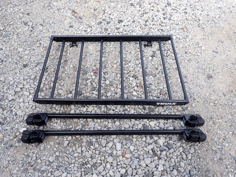 ルーフラック THULE 515-0109 ベースキャリア 1054 スーリー バスケット 100kg 鍵付き