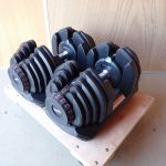 可変ダンベル Motions 40kg 2個セット 80kg モーションズ アジャスタブルダンベル ダイヤル式 筋トレ