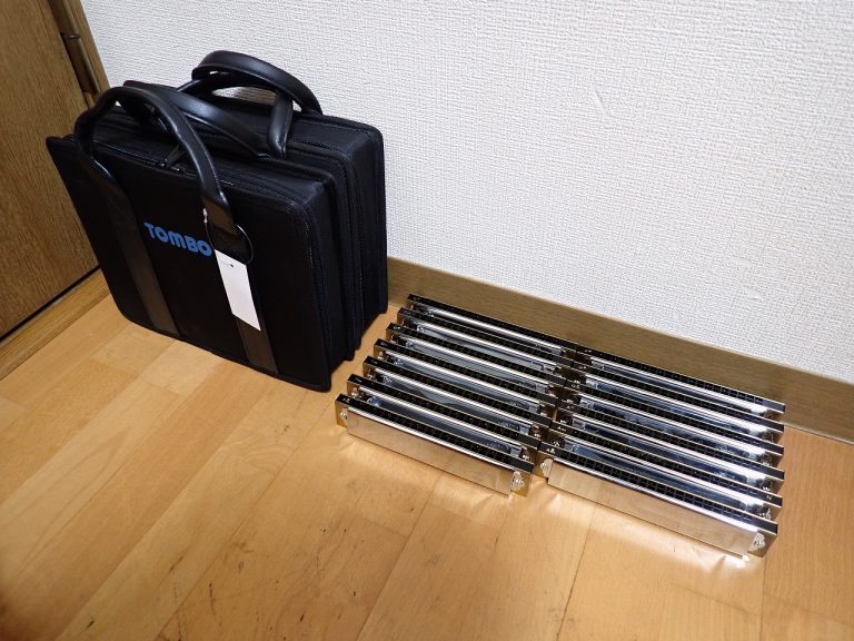 複音ハーモニカ TOMBO Premium 21 トンボ プレミアム 13本セット C# Cm D# Dm Em Fm Fm# F# G# Gm# A# Am Am# ソフトケース HC-2108