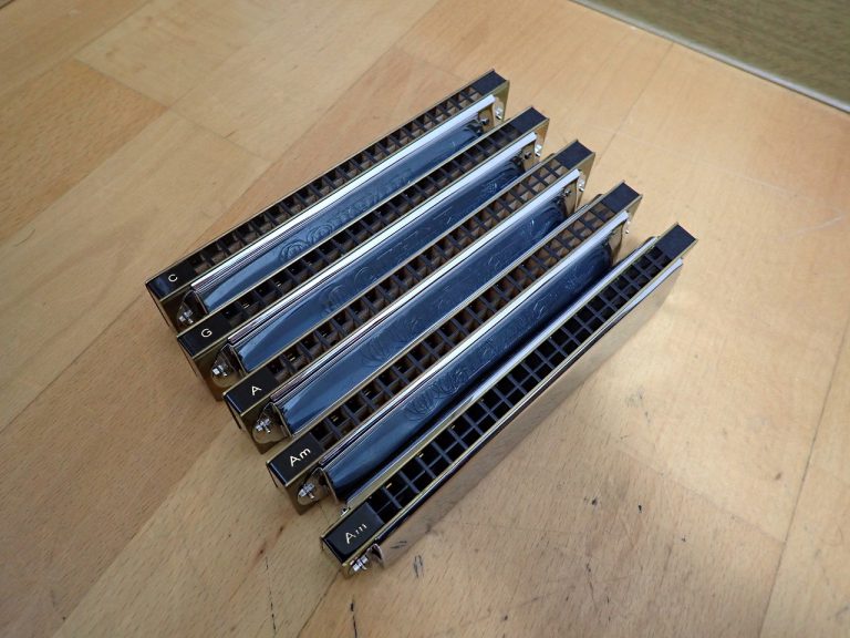 複音ハーモニカ TOMBO OCTAVE トンボ オクターブ 5本セット C G A Am