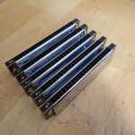 複音ハーモニカ TOMBO Premium 21 トンボ プレミアム 5本セット Em F# Am A#