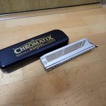 クロマチックハーモニカ M.SUZUKI CHROMATIX SCX-64 JAPAN ケース付き
