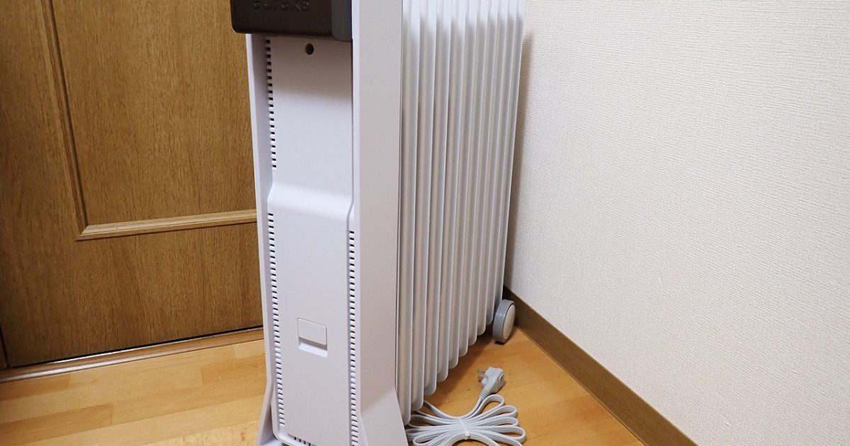 オイルヒーター eureks RFX11EH ユーレックス 電気ストーブ ヒーター 木造 4畳 コンクリート 10畳