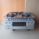 ガスコンロ Harman C3WK3RJTR ハーマン LPG LPガス プロパン ビルトイン 60cm ガラストップ 3口