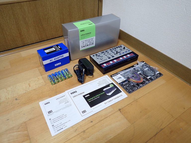 マイクロモジュラーシンセサイザー KORG volca modular MICRO MODULAR SYNTHESIZER シーケンサー アダプタ KA350