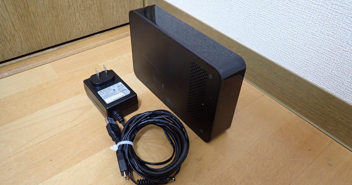 外付けハードディスク BUFFALO HD-LC2.0U3-BK バッファロー HDD 2TB 2000GB パソコン テレビ ブラック