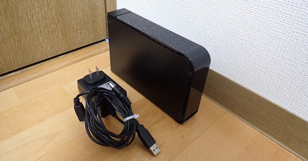 外付けハードディスク BUFFALO HD-LS1.0TU2C バッファロー HDD 1TB 1000TB パソコン ブラック