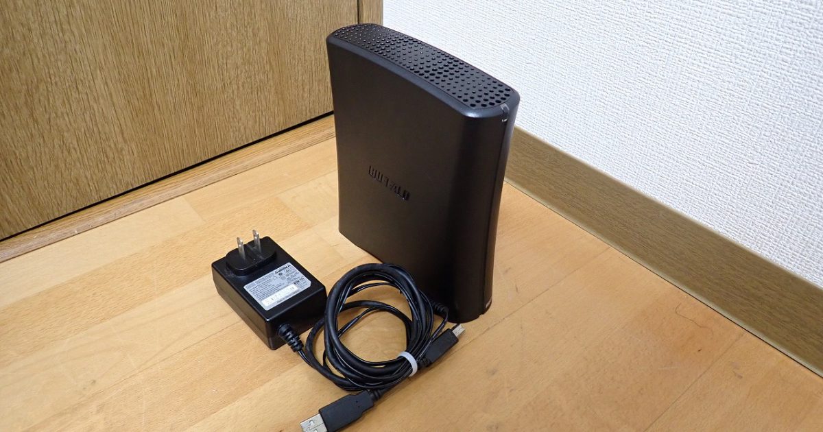 外付けハードディスク BUFFALO HD-CL1.0TU2 バッファロー HDD 1TB 1000GB パソコン ブラック