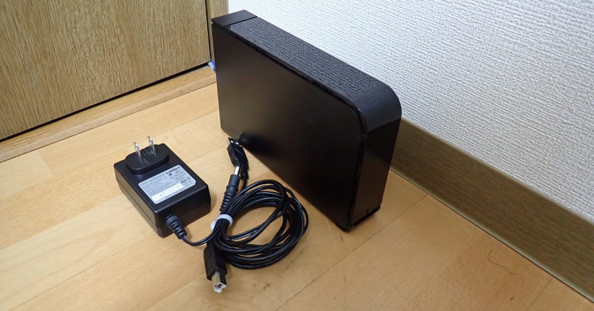 外付けハードディスク BUFFALO HD-LS1.0TU2J バッファロー HDD 1TB 1000GB パソコン ブラック