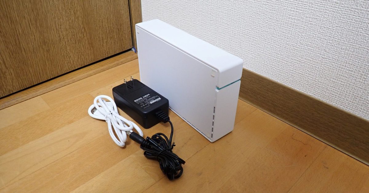 外付けハードディスク I-O DATA HDL-C1.0 アイ・オー・データ HDD 1TB 1000GB パソコン ネットワーク iTunesサーバー機能搭載