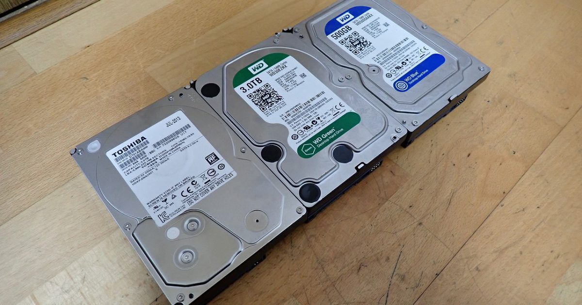 内蔵ハードディスク DT01ABA300 WD30EZRX WD5000AAKX 3.5インチ SerialATA HDD WD TOSHIBA 3TB 3000GB 500GB 合計6.5TB 3台セット