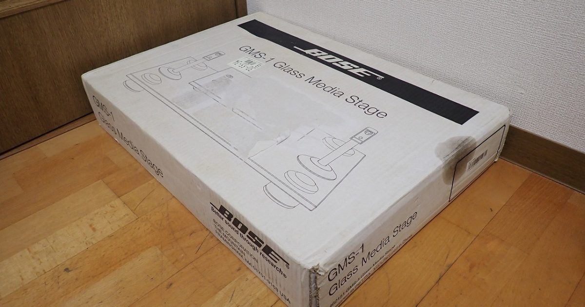 ラック BOSE GMS-1 Glass Media Stage ボーズ ガラスメディアステージ AMS-1用 未開封