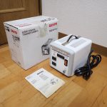 変圧器 SANYO TSD-N15LU 三洋電機 ステップダウントランス 120V→100V 1500VA 容量インジケーター付 降圧