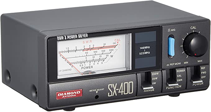 通過形SWR パワー計 DIAMOND SX-400 ダイヤモンド 第一電波工業 140MHz～525MHz 5W 20W 200W メーター アマチュア無線