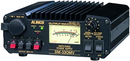 安定化電源器 ALINCO DM-330MV アルインコ 直流 スイッチング パワーサプライ MAX 32A DC5～15V アマチュア無線 無線機