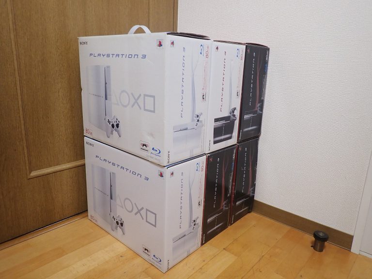 プレイステーション3 SONY CECHL00 CECHL00CW CECHH00 ソニー プレステ3 PS3 40GB 80GB ブラック ホワイト 6台セット