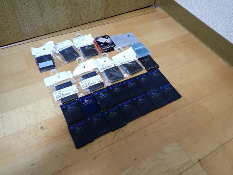 メモリーカード SONY SCPH-10020 など 8MB PS2 プレステ2 プレイステーション2 黒 ブラック 26枚セット