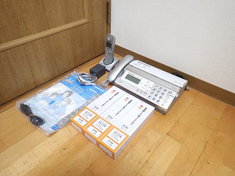 電話機 Panasonic KX-PW506DL パナソニック おたっくす FAX 普通紙 A4 子機 KX-FKN524 PQLV207JP PQLV207JP インクリボン 3箱