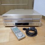 LDプレーヤー Pioneer DVL-909 パイオニア DVD LD CD コンパチブルプレーヤー リモコン CU-DV012 Hi-Bit レガートリンクコンバージョン