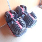 アジャスタブルダンベル MRG エムアールジー 可変式 ダイヤル式 24kg×2台 48kg 筋トレ