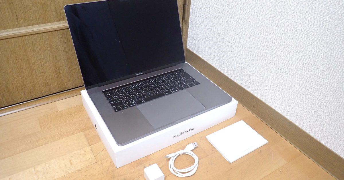 MacBook Pro Apple Z0WW000J9 Mojave Core i9 2.3GHz メモリ 16GB SSD 1TB 15.4インチ Touch Bar アップル マックブックプロ