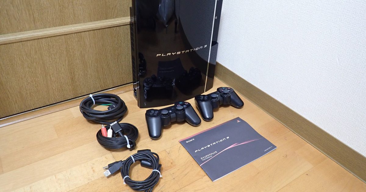 プレイステーション3 SONY CECHA00 ソニー プレステ3 PS3 本体 ブラック 60GB PS2 互換 CECHZC2J コントローラー 付属