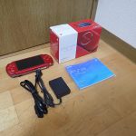 PSP SONY PSP-3000 プレイステーション ポータブル プレステ 本体 ラディアントレッド RADIANT RED 充電器 PSP-380
