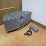 ラジカセ SONY ZS-D5 ソニー CD MD Link ラジオ テープ リモコン RMT-CM30