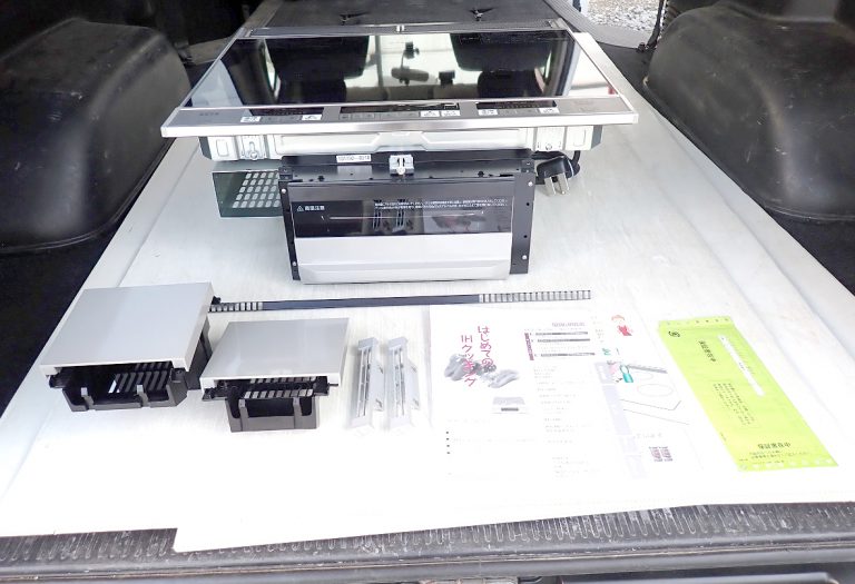 IHクッキングヒーター Panasonic CH-AS6G パナソニック 2口+ラジエント 200V ビルトイン 水無し両面焼き 2021年 未使用