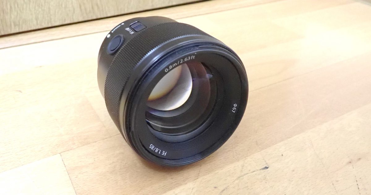 レンズ SONY SEL85F18 ソニー ミラーレスカメラ Eマウント用 大口径中 望遠単焦点レンズ ダブルリニアモーター AF/MFモード