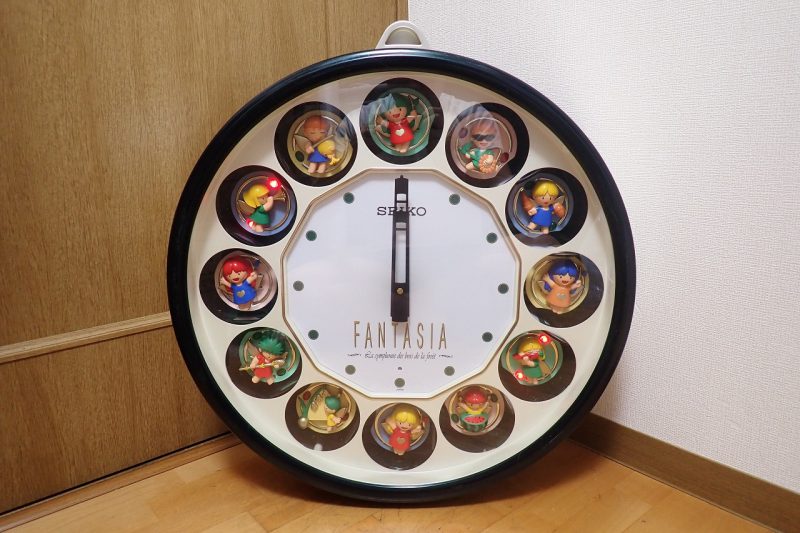 からくり時計 SEIKO FANTASIA RE540M セイコー ファンタジア 掛け時計 ヴィンテージ クロック クオーツ