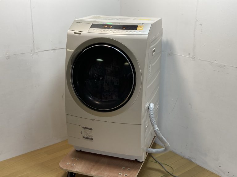 SHARP シャープ 10kgドラム洗濯機 6kg乾燥機付き ES-ZP1-NR 2017年製