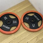 iROTEC アイロテック ラバー 穴径28mm ダンベル ウェイト プレート 10kg x 2枚 合計20kg トレーニング
