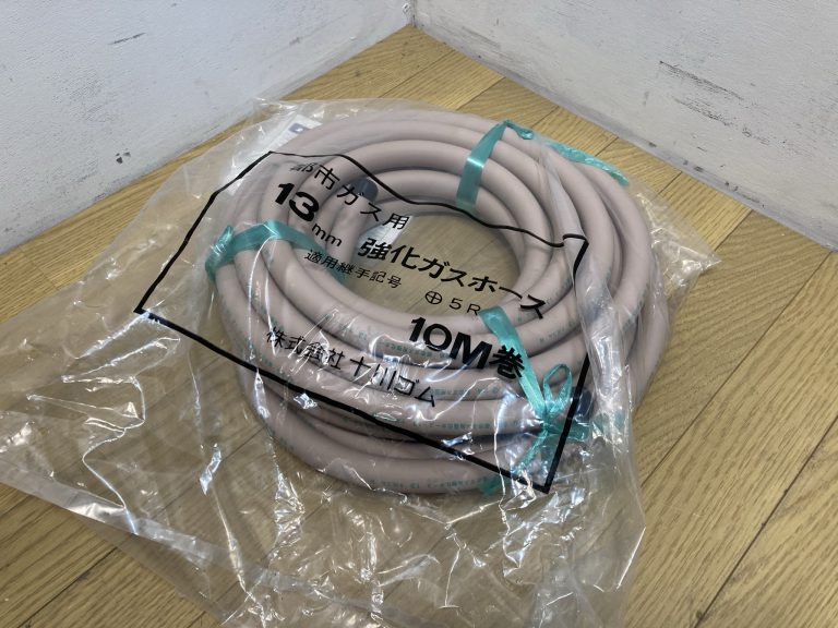 TOGAWA 十川ゴム 13mm 都市ガス 強化ガスホース 10m