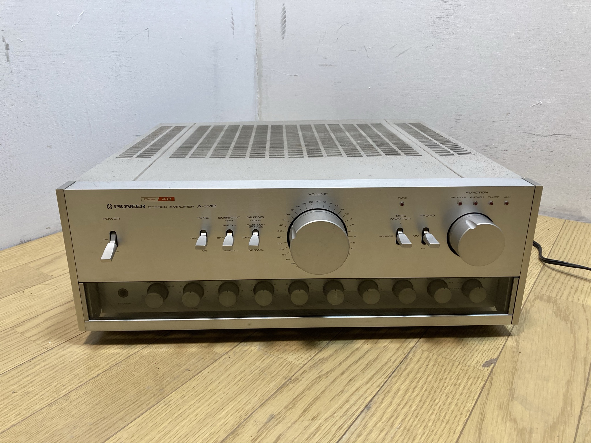 Pioneer パイオニア ステレオプリメインアンプ A-0012 - リサイクル