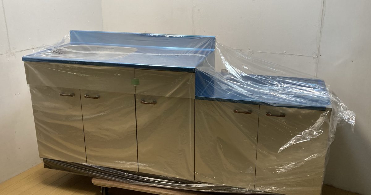 Aer Kitchen Factory アエル流し台製作所 公団流し台 W1800×550mm キッチン台 ガス台