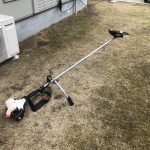 株式会社やまびこ 刈払機 草刈り機 EGT220 2020年製 エンジン式 肩掛け式 混合燃料