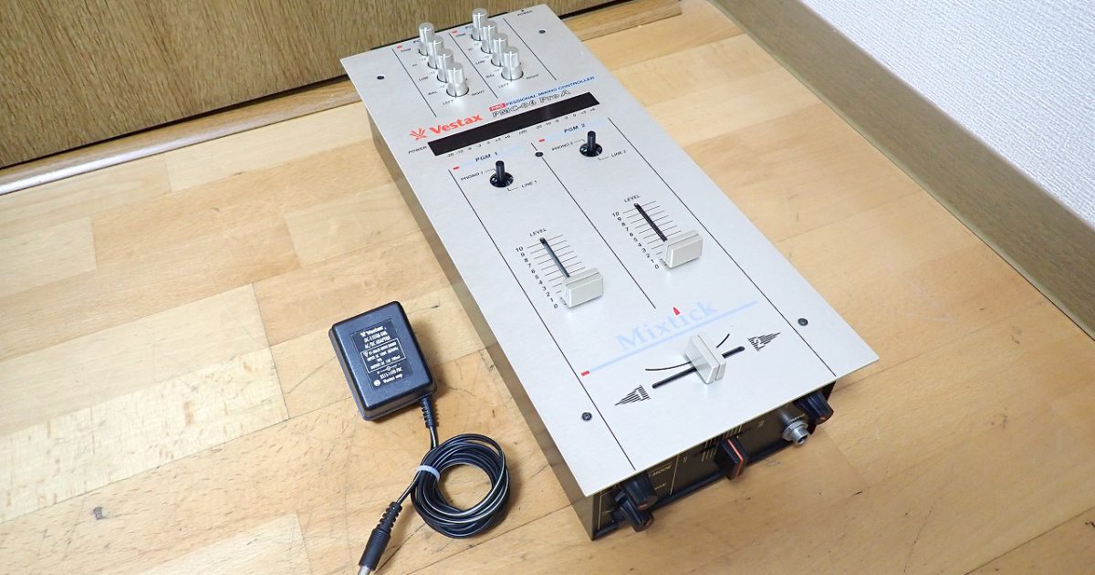 DJミキサー Vestax PMC-06 Pro A PROFESSIONAL MIXING CONTROLLER ベスタクス プロフェッショナル コントローラー DC-15STM-DM