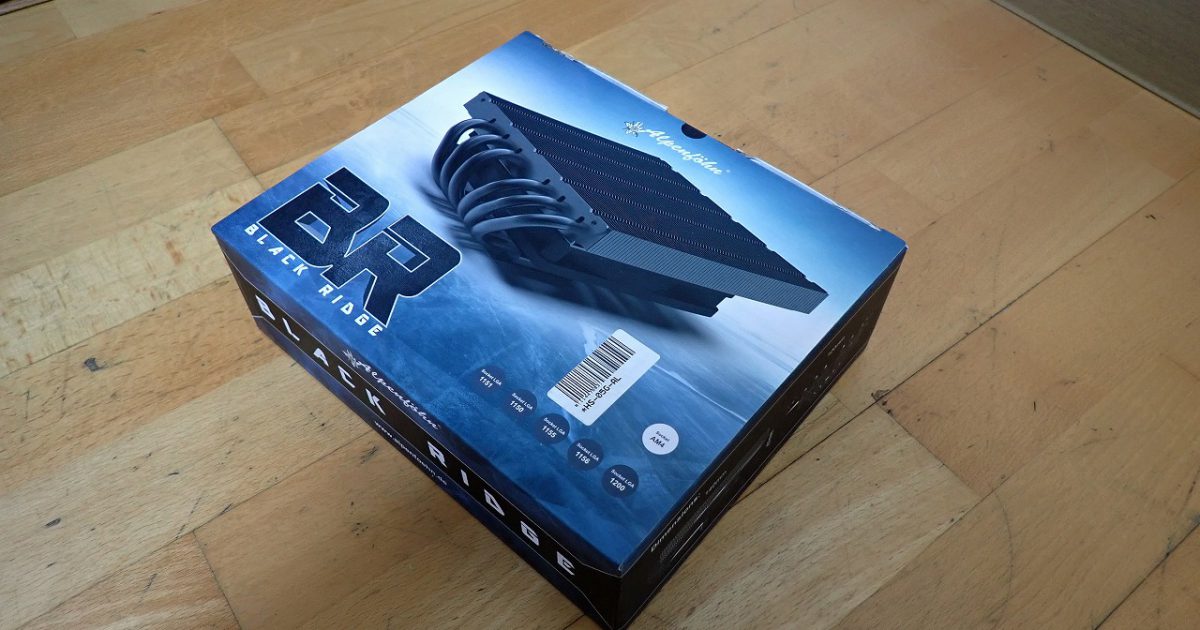 CPUクーラー Alpenfoehn BR Black Ridge 高さ47mm Mini-ITX ヒートパイプ Overclocking Mode LGA1150 1151 1155 1156 Socket AM4