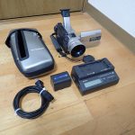 ビデオカメラ SONY DCR-TRV20 Digital Handycam ソニー mini DV デジタル ハンディカム 充電器 バッテリー AC-VQ850 NP-FM70 ジャンク