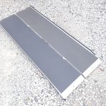 アルミスロープ EAST I PVS180 イーストアイ 折り畳み ポータブル 長さ183cm 幅76cm 車椅子 耐荷重300kg