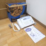 FAX brother FAX-210 Commuche ブラザー ファックス機 コミュシェ ロール紙 感熱紙 説明書 元箱あり 新品同様