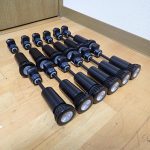 スポットライト DAIKO LZS-90498XB 大光電機 ダクトレール LED E11 100V 12台セット ブラック