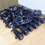 スポットライト SILVER STAR apari SPOT UV YG-LED363SV シルバースター LED DMX 舞台照明 ステージライト 18台セット 100V