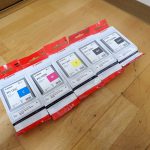 純正 インク Canon PFI-120BK PFI-120MBK PFI-120C PFI-120M PFI-120Y 5色セット TM-200 TM-200MFP TM-205 TM-300 TM-300MFP TM-305