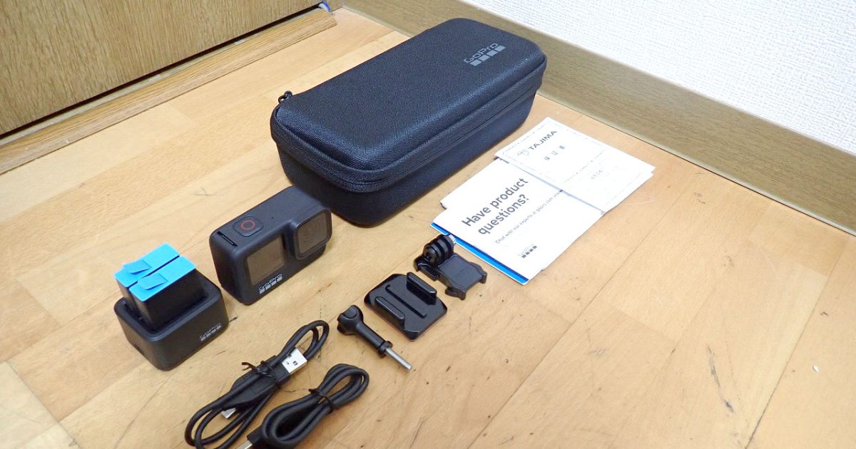 ビデオカメラ GoPro HERO9 BLACK CHDHX-901-FW ゴープロ ヒーロー 23.6MP 高性能センサー 5K 20MP HyperSmooth 3.0 バッテリー2台