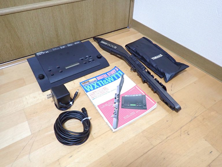 ウィンドシンセサイザー YAMAHA WX11 WT11 ヤマハ MIDI コントローラー 音源 管楽器 PA-1505 デジタル スタディ3
