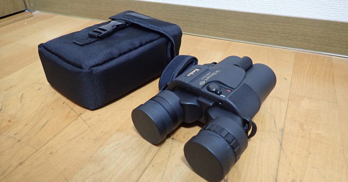 双眼鏡 KENKO VC Smart 14×30 FOV 4.4° ケンコー VC スマート トキナー 防振 スポーツ観戦 観劇 ソフトケース付き