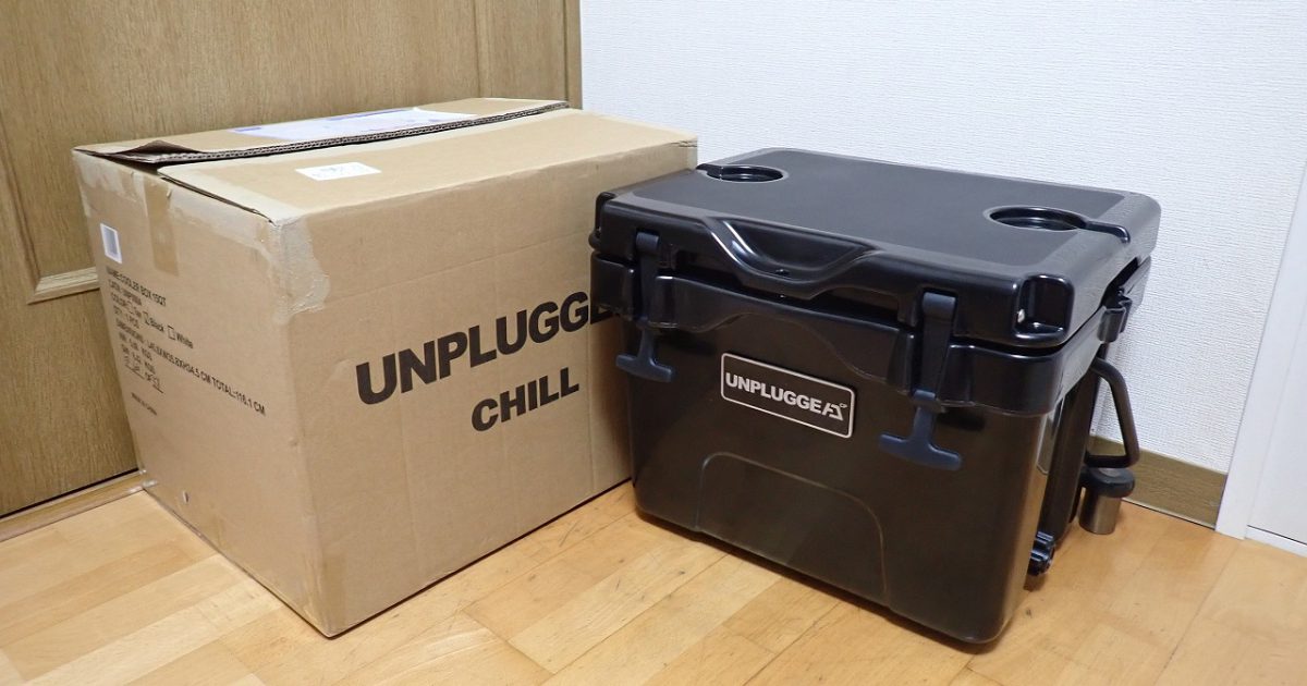 クーラーボックス UNPLUGGED COOLER BOX 15QT UNP0004 CHILL アンプラグド チル 約14.2L 釣り キャンプ アウトドア ブラック 黒